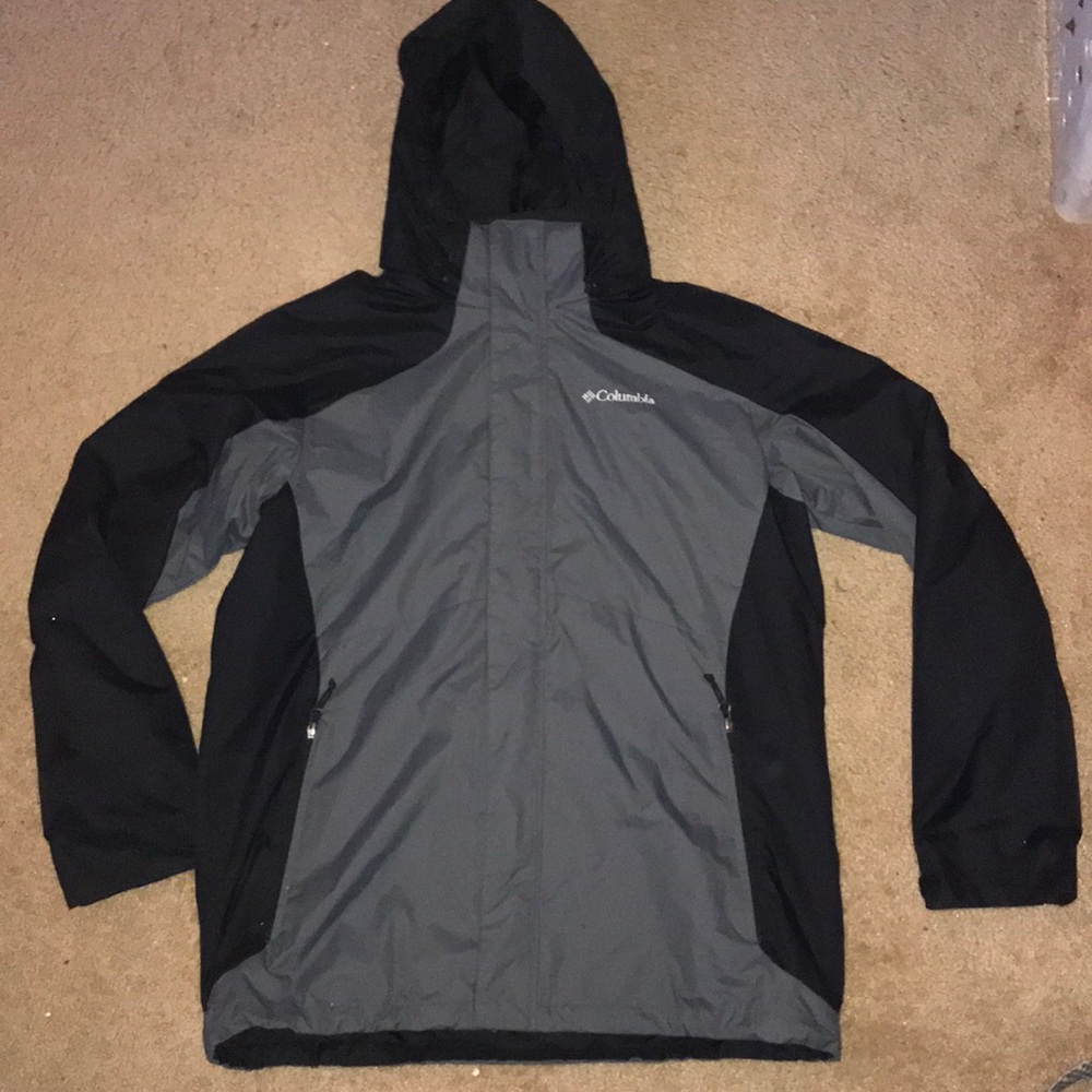 Columbia raincoat.
